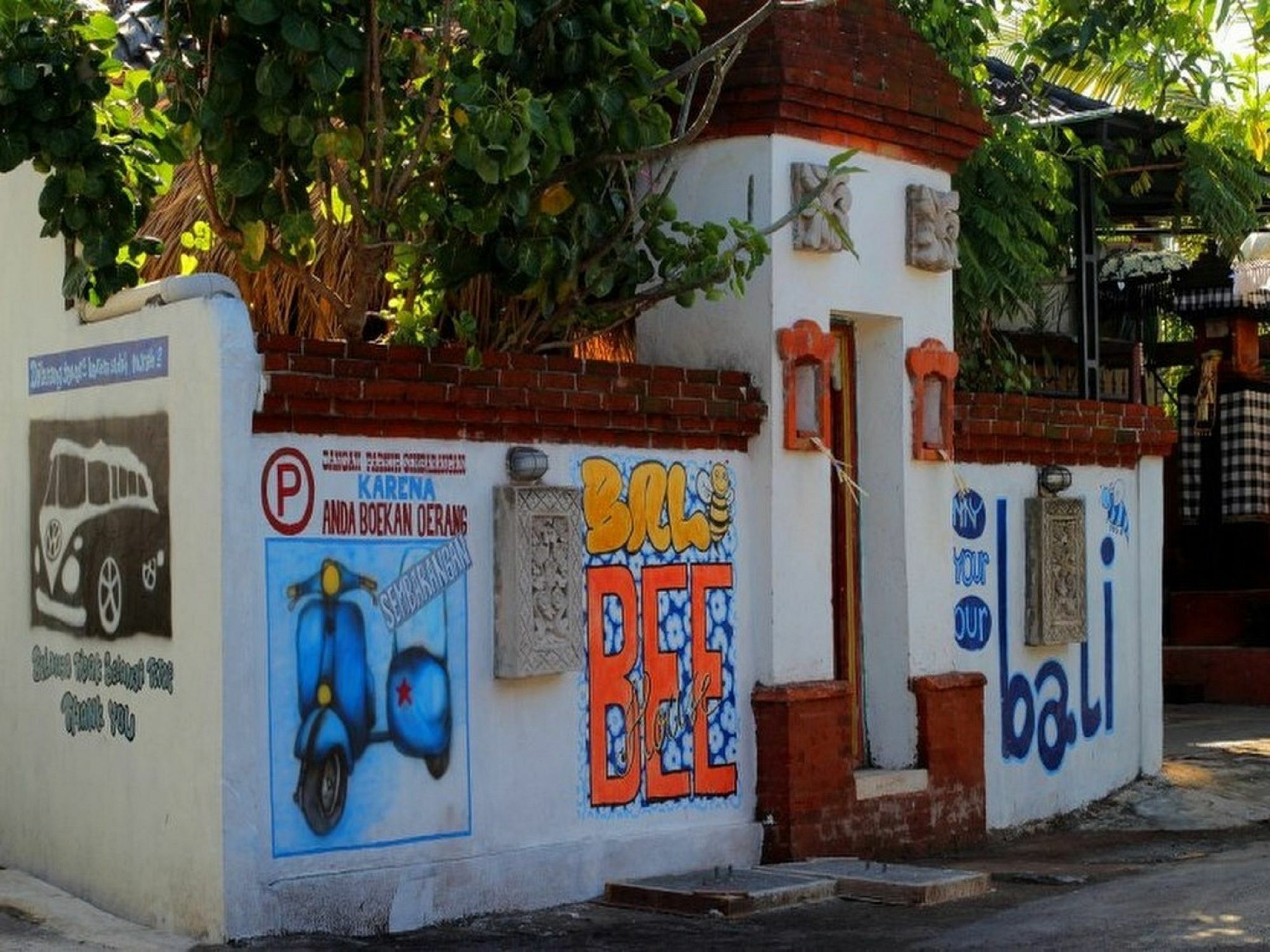 Bali Bee House Hotell Kerobokan Eksteriør bilde